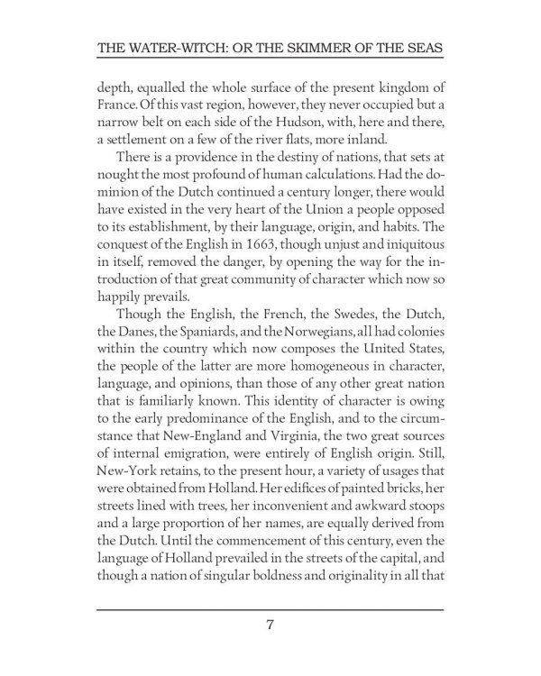 The Water-Witch: or the Skimmer of the Seas = Морская ведьма: на англ.яз