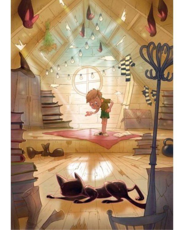 Ведьма, кот и дело в шляпе