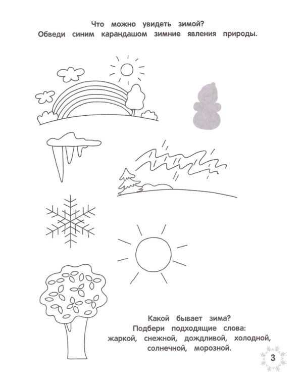 Зимние головоломки Деда Мороза