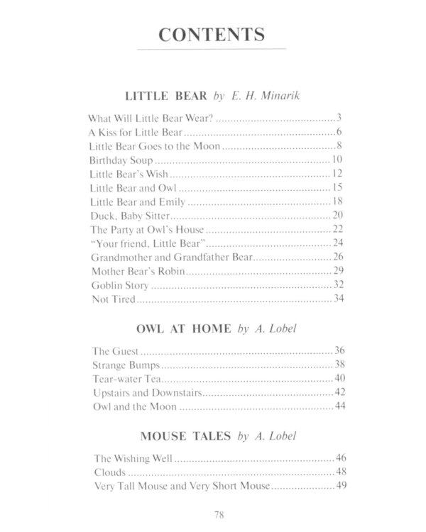 Little Bear and Other Stories = "Маленький медвежонок" и другие рассказы: книга для чтения на англ.яз. в 3-4 кл