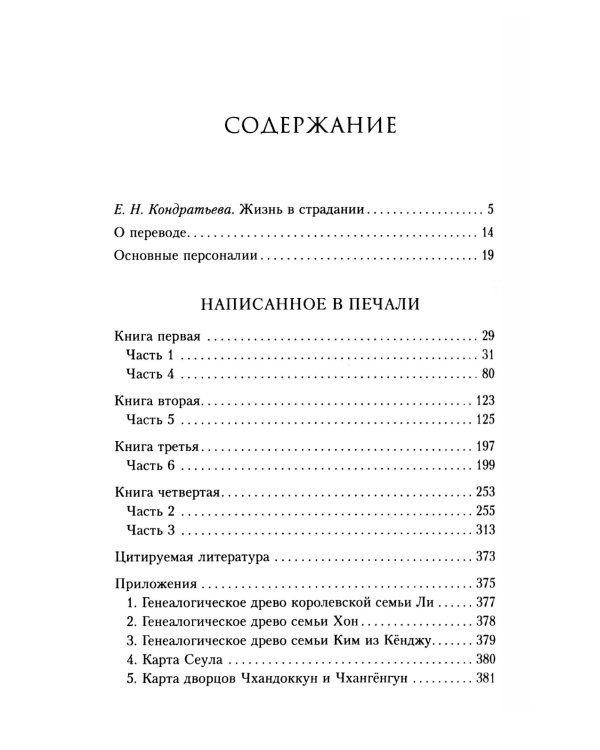 Мемуары госпожи Хон "Написанное в печали" (Ханджуннок)