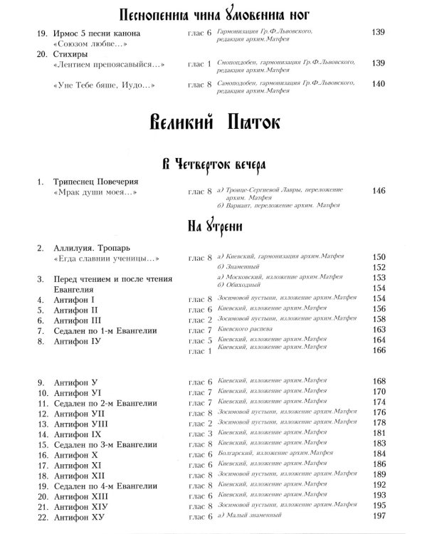 Песнопения страстной седмицы: нотный сборник (золот.тиснен.)