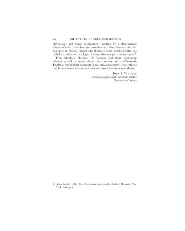 The Retum of Sherlock Holmes