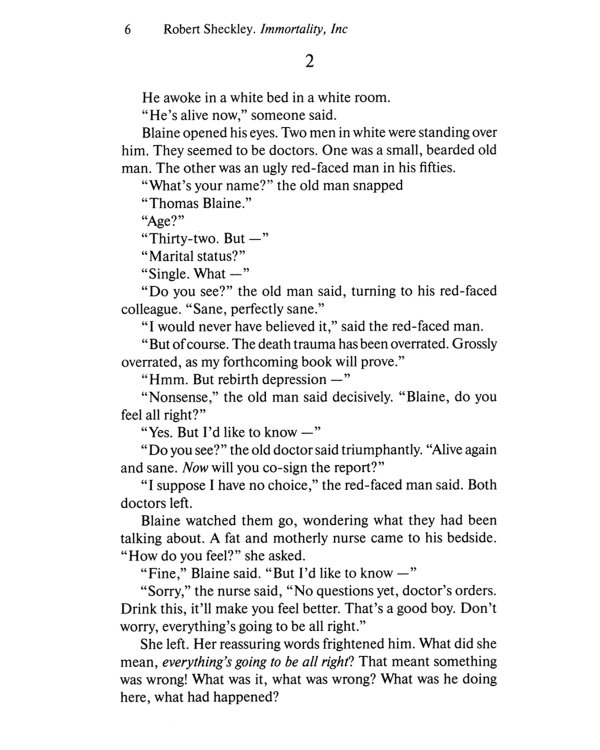 Immortality, Inc = Корпорация "Бессмертие": книга для чтения на англ.яз. Intermediate