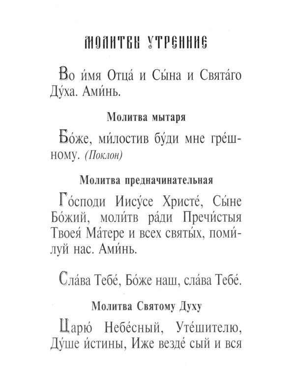 Православный молитвослов. Крупным шрифтом (сине-зол.)