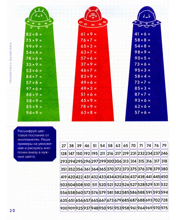 Математика. Тренажер для мозга. 2-4 кл
