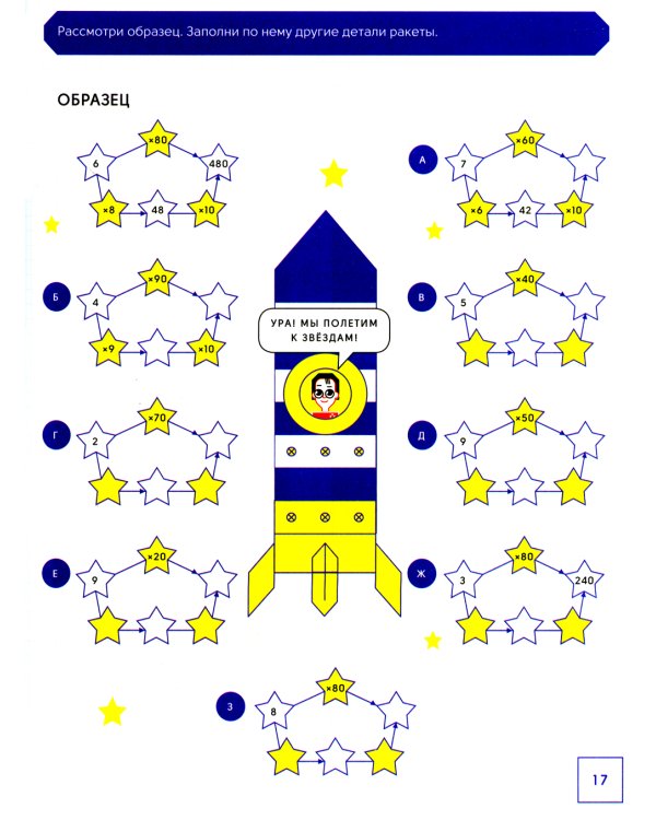 Математика. Тренажер для мозга. 2-4 кл