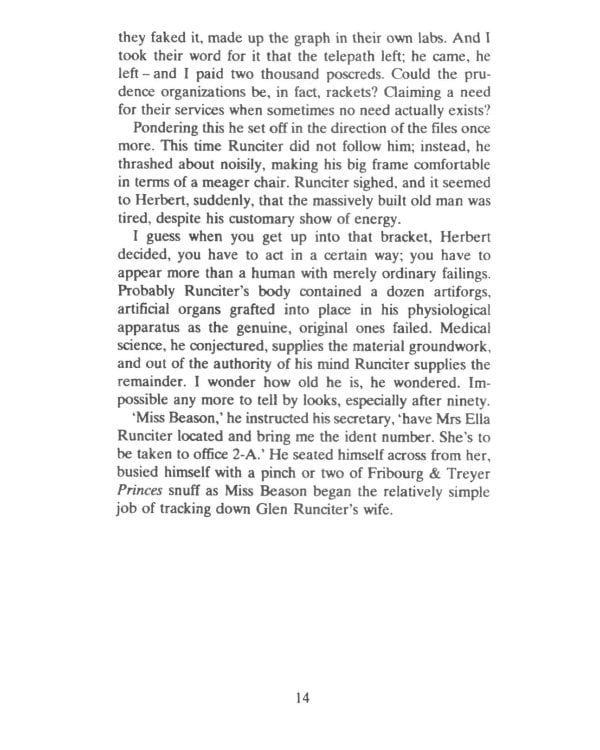 Ubik (S.F. Masterworks)