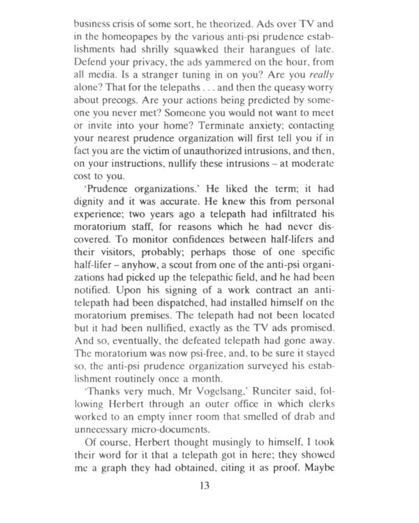 Ubik (S.F. Masterworks)