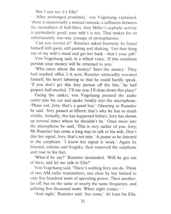 Ubik (S.F. Masterworks)