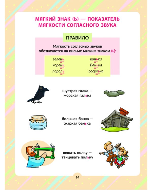 Самые важные правила русского языка в картинках с наглядными примерами. Методика легкого запоминания