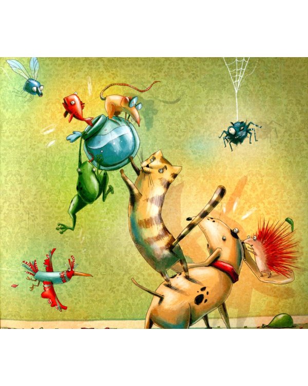 Упрямый ежик Колючка и другие истории: Басни для развития эмоционального интеллекта