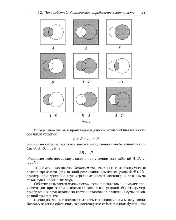 Курс теории вероятностей. 13-е изд