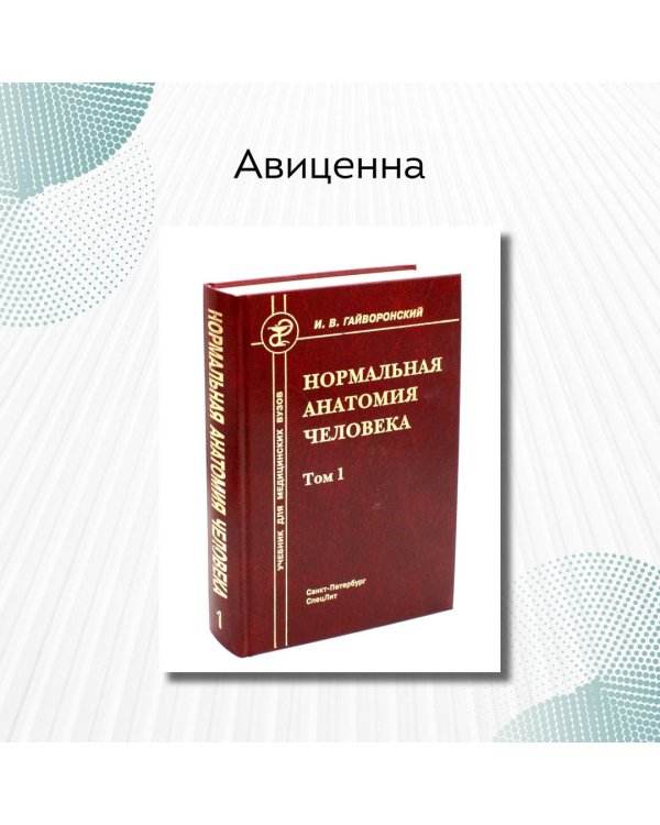 Нормальная анатомия человека. Том 1. Учебник для медицинских ВУЗов