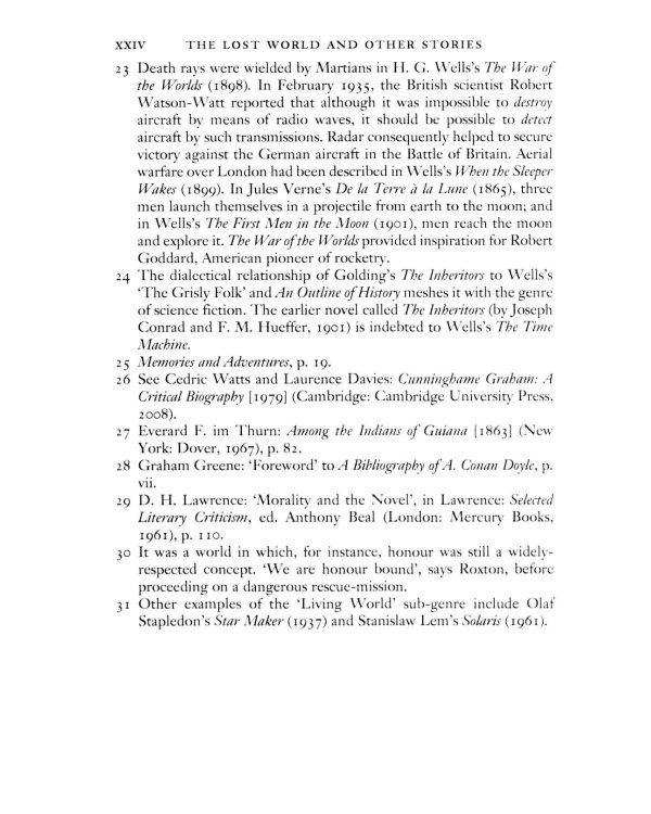 Lost World and Other Stories