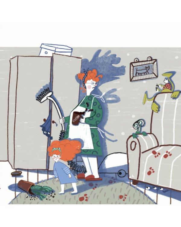 Нюша и капризы: сказка