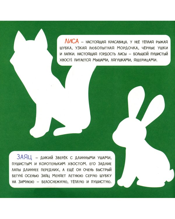 Лес: объемные аппликации