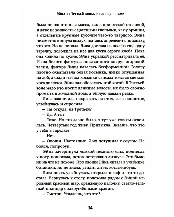 Эйна из Третьей зоны. Небо под ногами: роман
