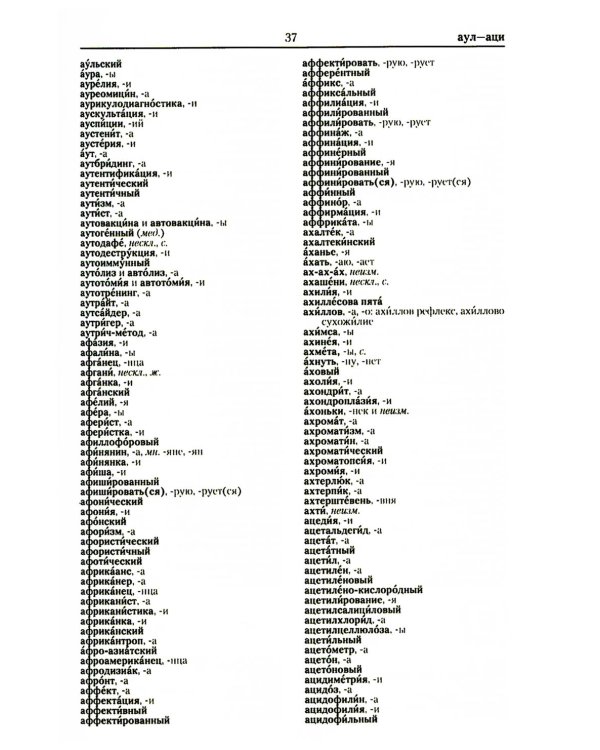 Большой орфографический словарь русского языка