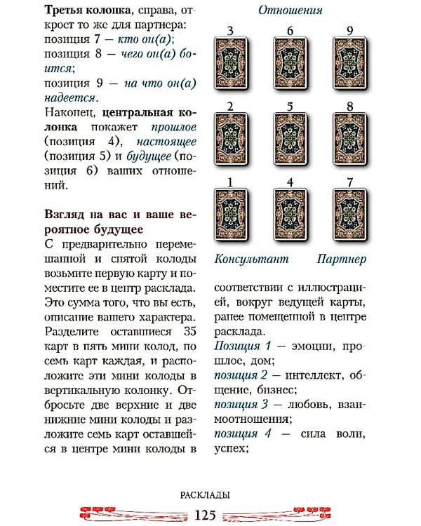 Оракул Ленорман (брошюра + 36 карт)