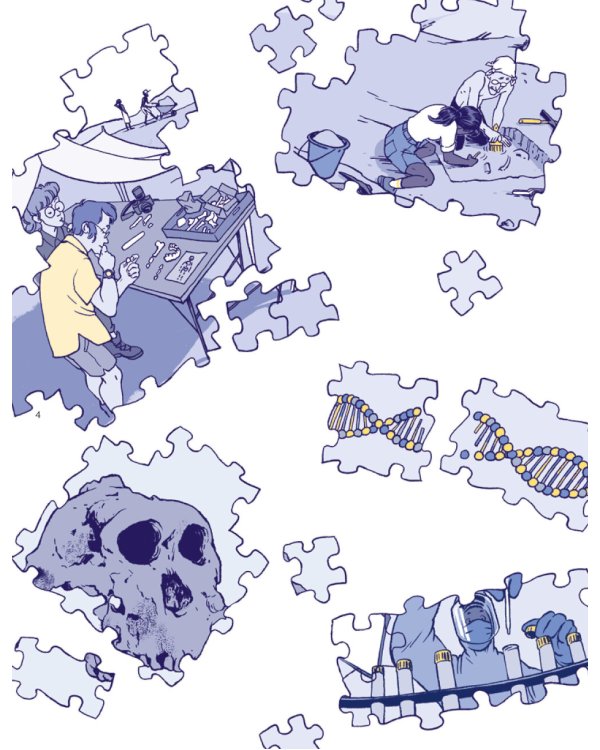 Путешествие во времени. Эволюция человека: комикс