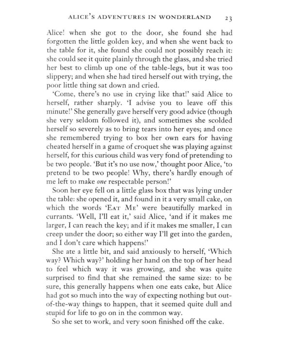 Alice in Wonderland and Through the Looking Glass