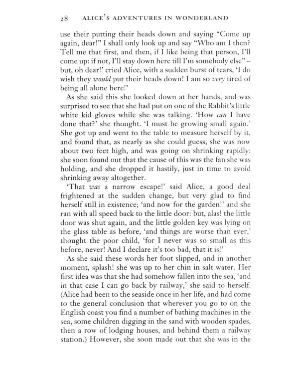 Alice in Wonderland and Through the Looking Glass