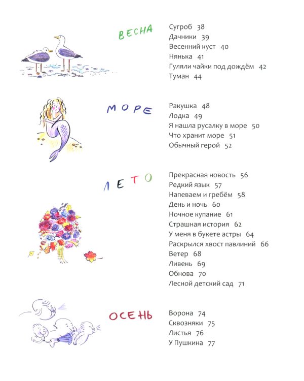 Я нашла русалку в море: стихи