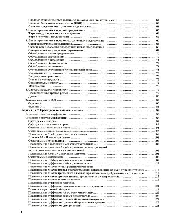 ОГЭ 2025. Тематический тренажер. Русский язык