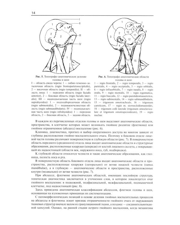 Гнойно-воспалительные  заболевания головы и шеи. Этиология, патогенез, клиника, лечение. 5-е изд