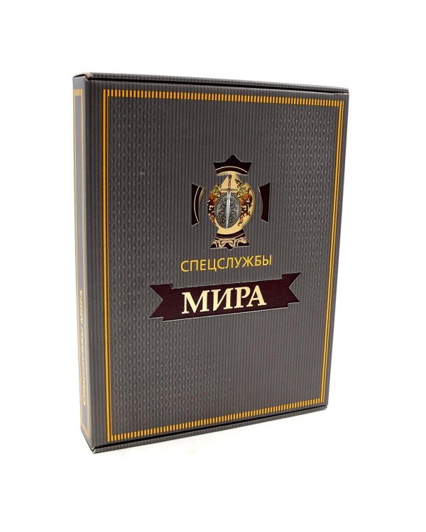 УЦЕНКА ЗК. Спецслужбы мира за 500 лет (в футляре, кожа)