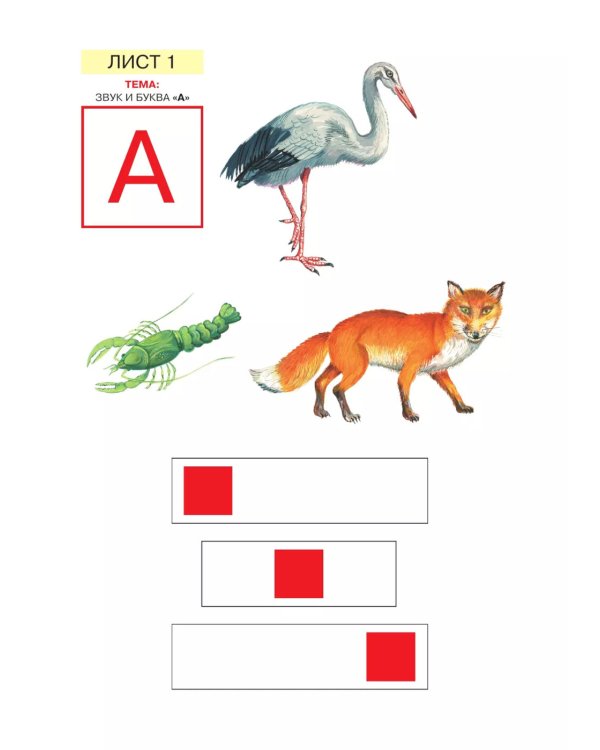 Звуки и буквы. Развитие звуко-буквенного анализа у детей 5-6 лет: демонстрационный материал и учебно-методич. пособие "Звуки и буквы". 4-е изд., стер