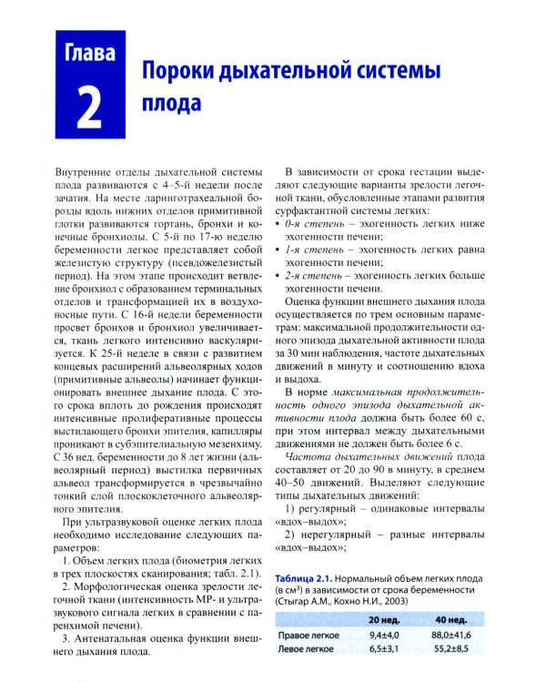 Ультразвуковая диагностика врожденных пороков развития плода