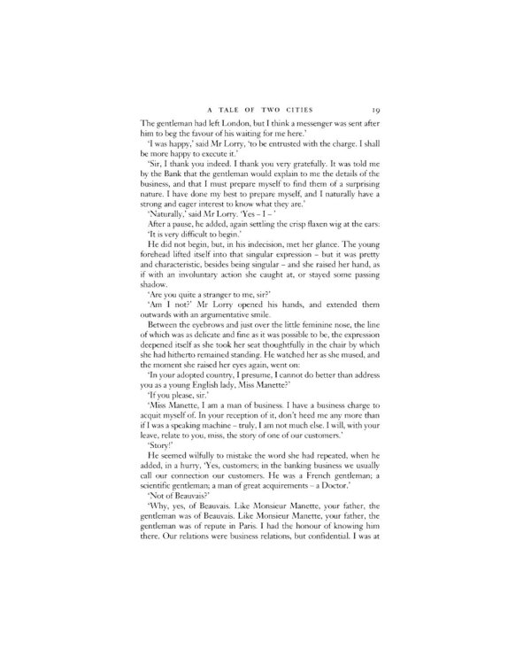 A Tale of Two Cities