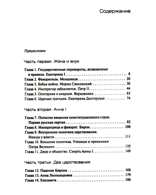 После Петра Великого. Царство женщин и правление фаворитов. 1725-1741