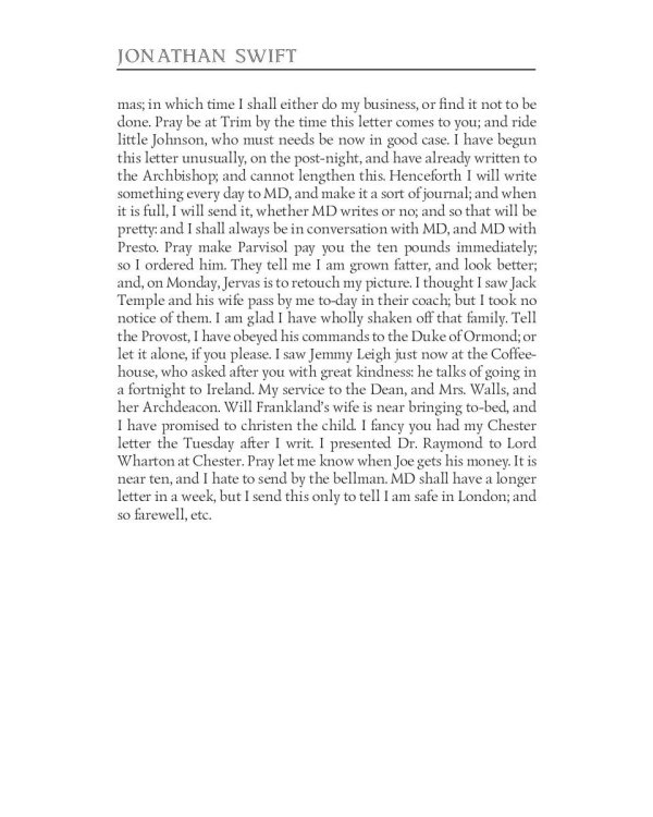 The Journal to Stella