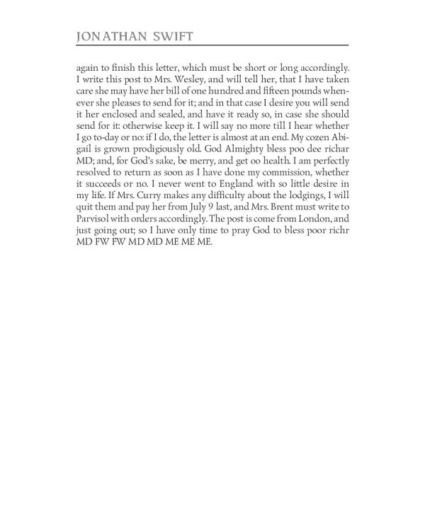 The Journal to Stella