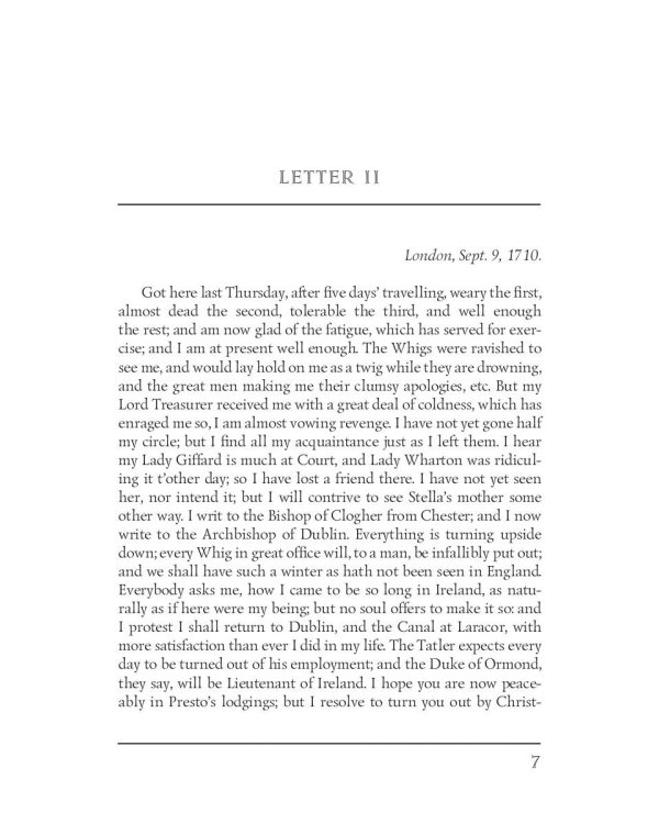 The Journal to Stella