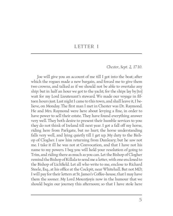 The Journal to Stella