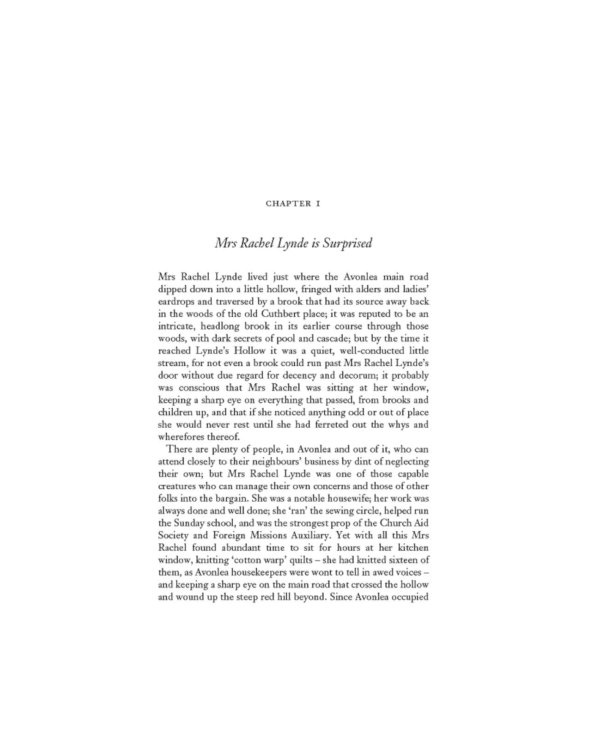 Anne of Green Gables & Anne of Avonlea