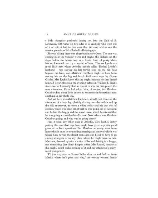 Anne of Green Gables & Anne of Avonlea