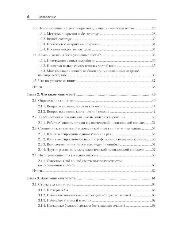 Принципы юнит-тестирования