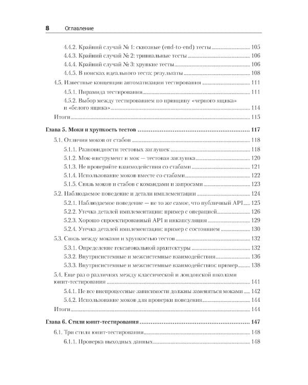Принципы юнит-тестирования