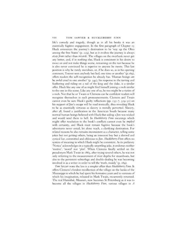 Tom Sawyer & Huckleberry Finn