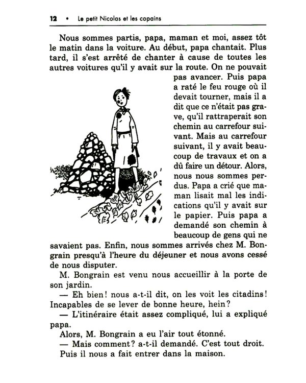 Маленький Николя = Le petit Nicolas: книга для чтения на французском языке