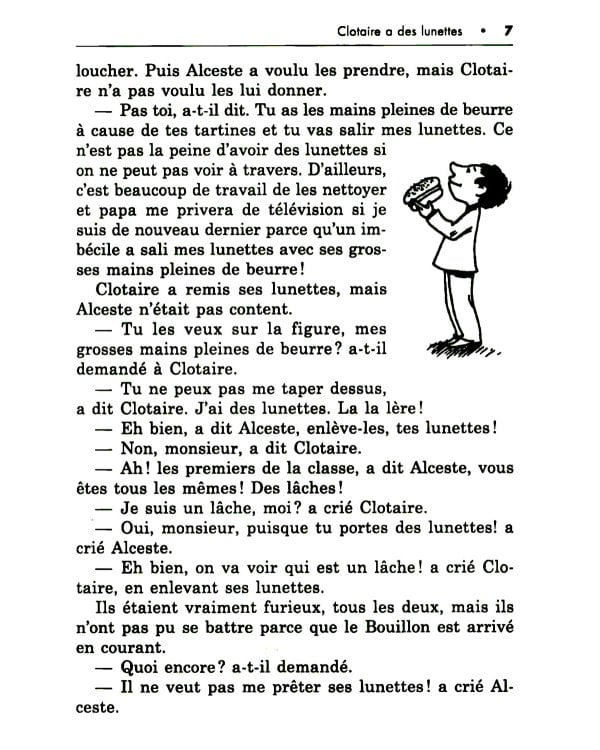 Маленький Николя = Le petit Nicolas: книга для чтения на французском языке