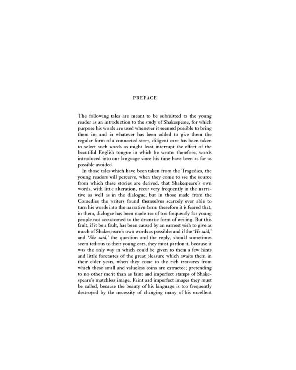 Tales from Shakespeare