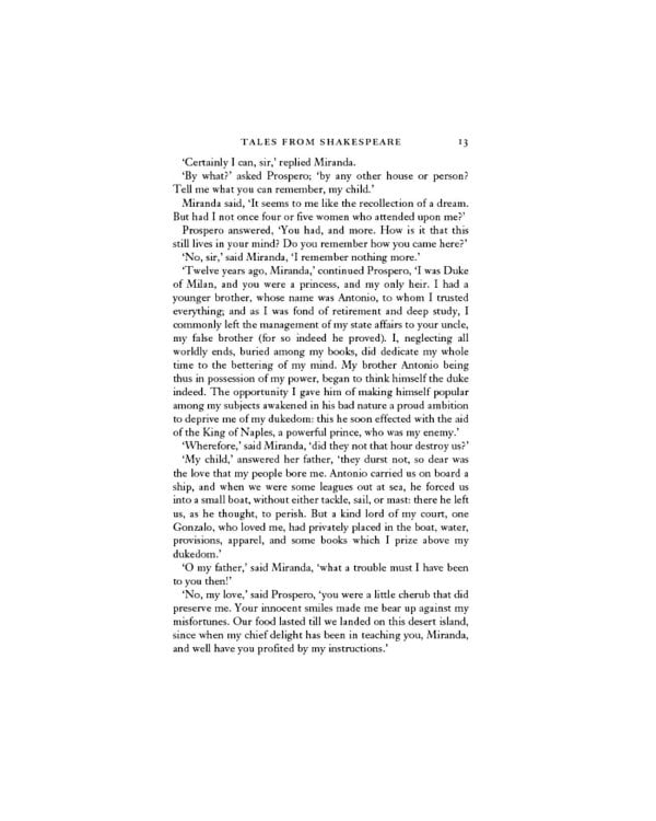 Tales from Shakespeare