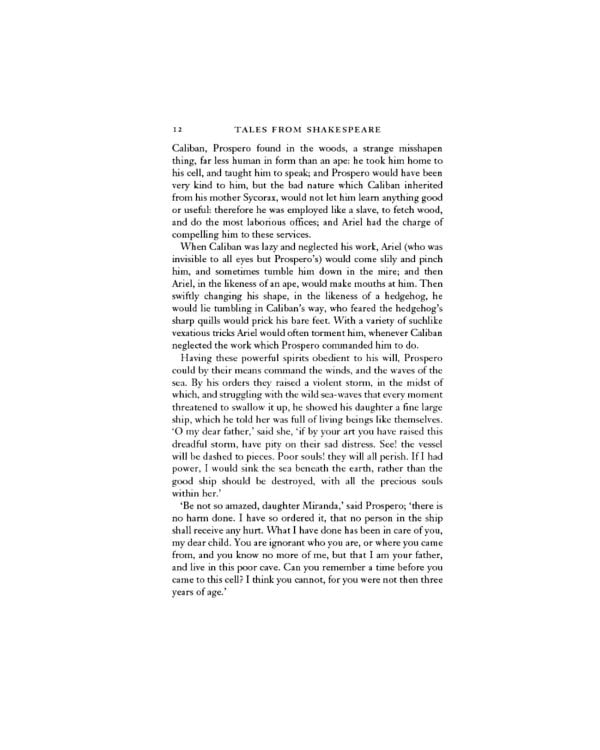 Tales from Shakespeare