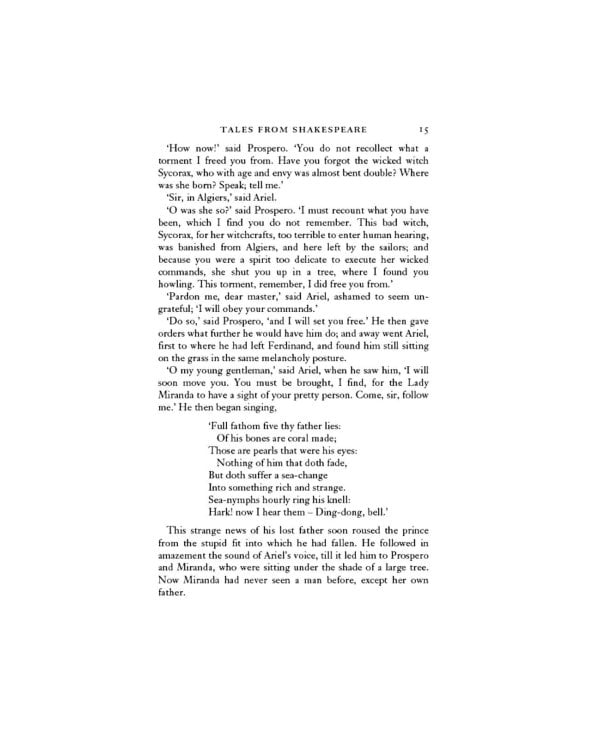 Tales from Shakespeare